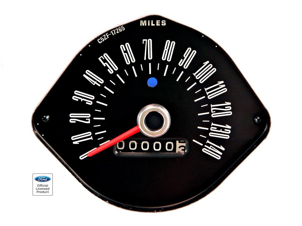 (image for) 65 GT - 66 SPEEDOMETER - 140MPH - Click Image to Close