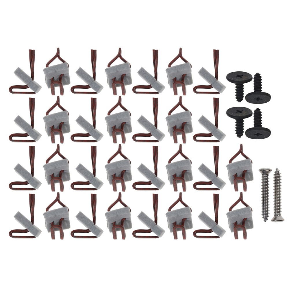 (image for) 65-66 DELUXE DOOR PANEL CLIPS - 36 PCS - Click Image to Close