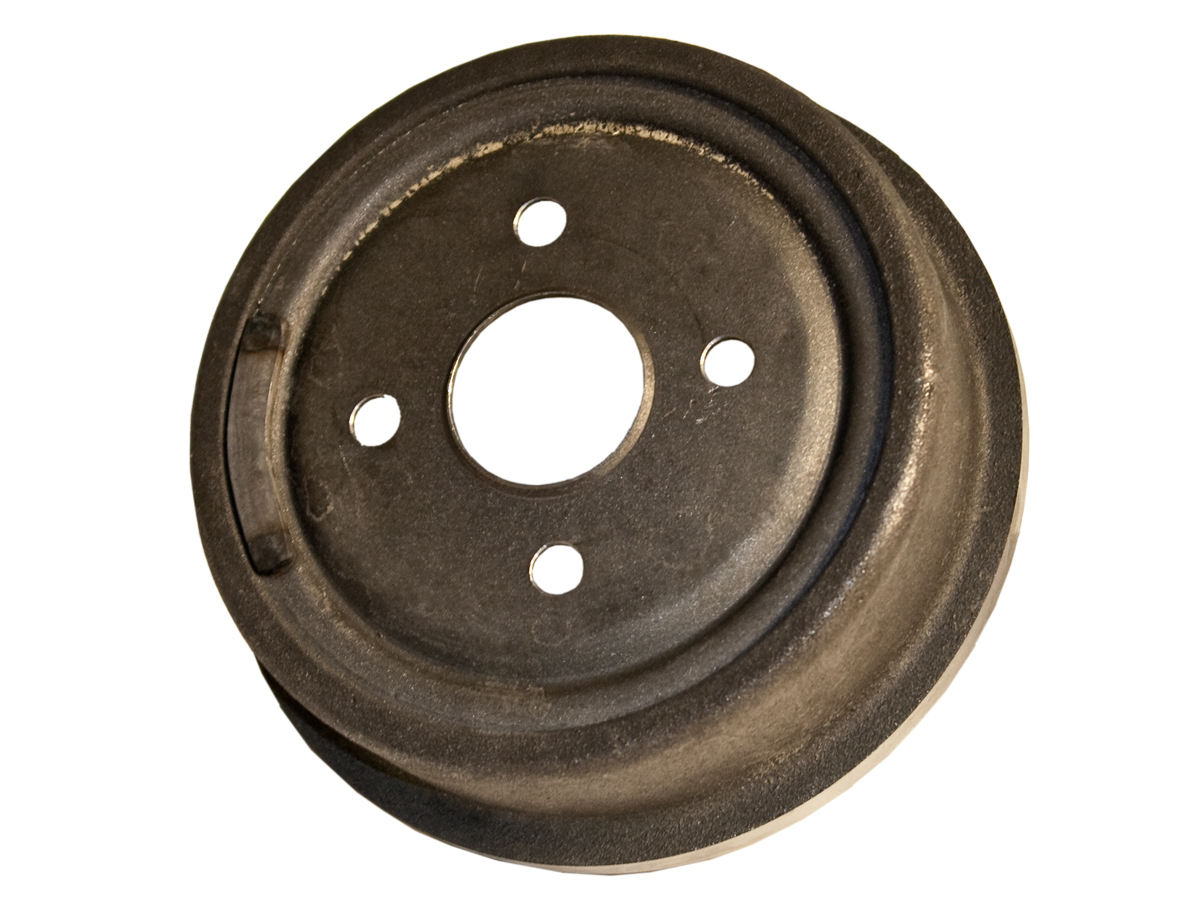 (image for) 65-66 6 CYLINDER FRONT BRAKE DRUM - WHITE BOX - Click Image to Close