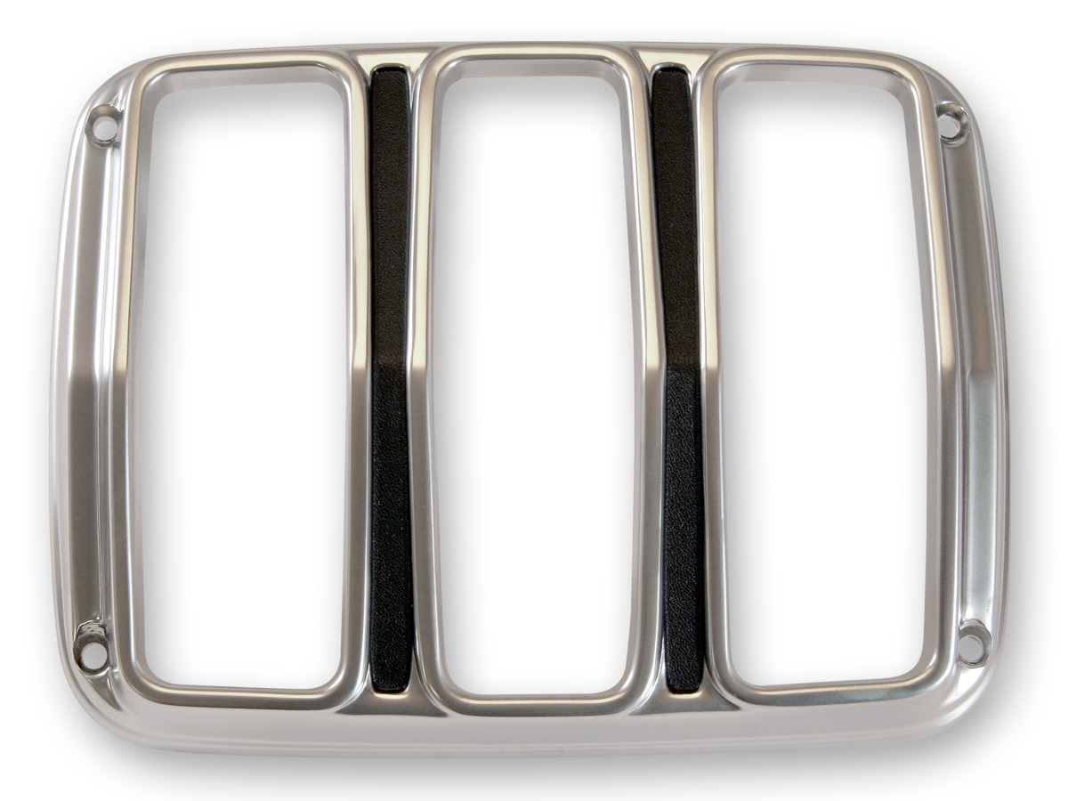 (image for) 64-66 SATIN TAIL LIGHT BEZELS - PAIR - Click Image to Close