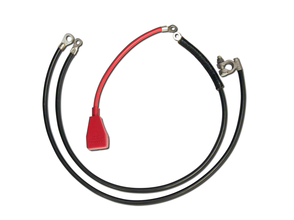 (image for) 64-66 HEAVY DUTY BATTERY CABLE SET - Click Image to Close