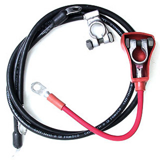 (image for) 65-66 6 CYL CONCOURSE BATTERY CABLE KIT - Click Image to Close