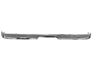 (image for) 65-66 CHROME REAR BUMPER - REPRODUCTION - Click Image to Close