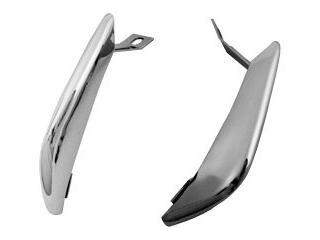 (image for) 65-66 REAR BUMPER GUARDS - PAIR - Click Image to Close