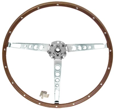 (image for) 65-66 PONY WOODGRAIN STEERING WHEEL - Click Image to Close