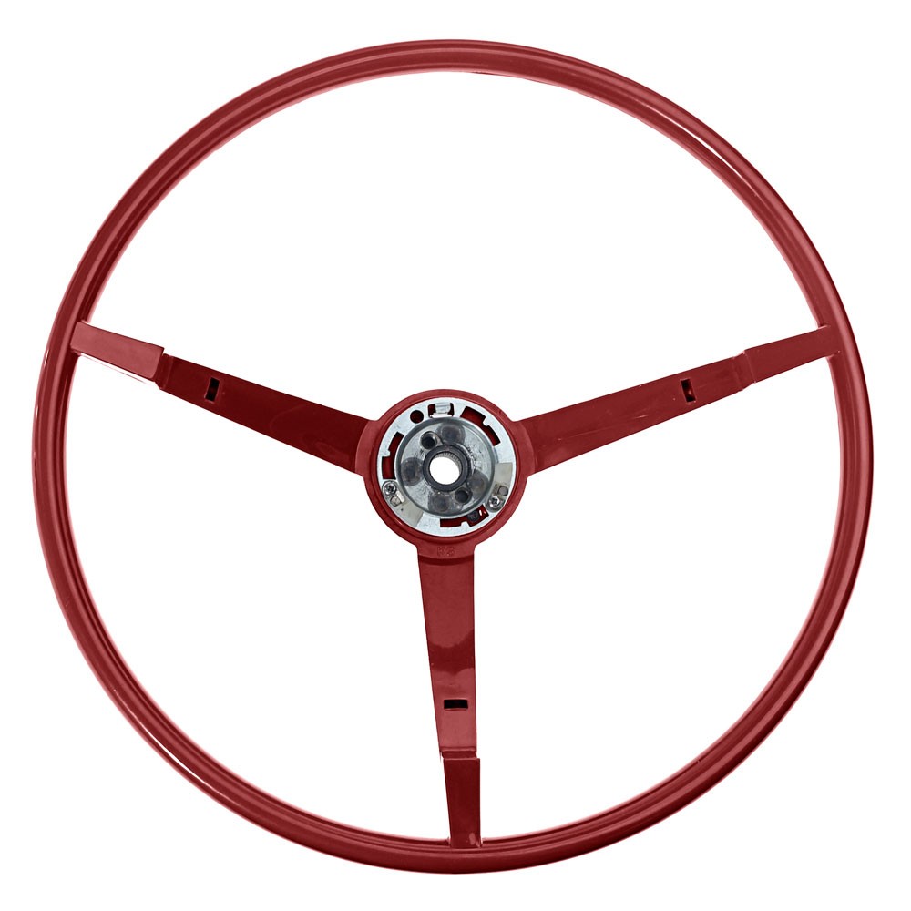 (image for) 65 STEERING WHEEL - RED - Click Image to Close