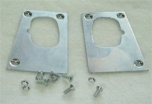 (image for) 64-66 DOOR LATCH AREA REPAIR PLATE KIT - Click Image to Close
