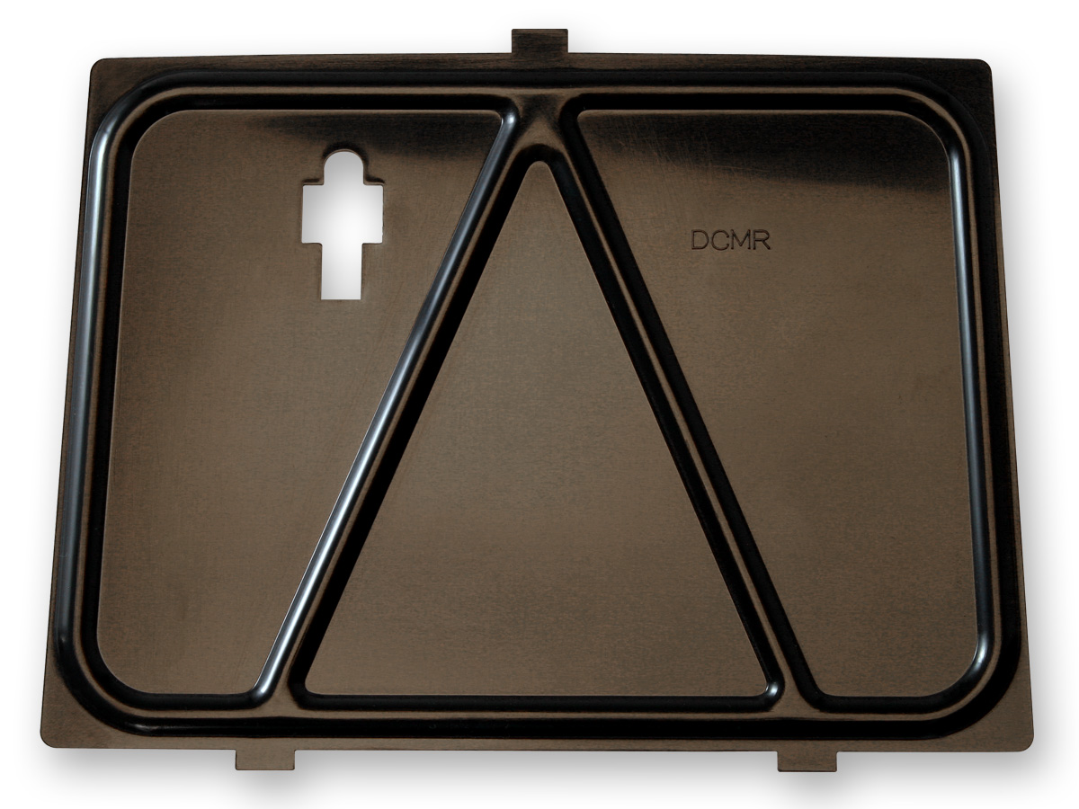 (image for) 65-66 CONSOLE GLOVE BOX PLATE - Click Image to Close