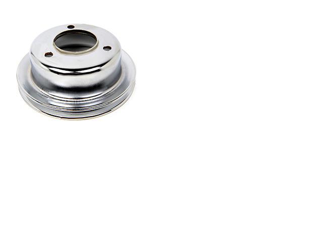 (image for) LOWER CRANK PULLEY - 1 GROOVE CHROME - Click Image to Close