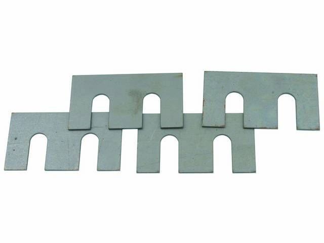 (image for) 65-70 SHIM SET FOR FASTBACK FOLDDOWN SEAT - 4PCS 1/16"