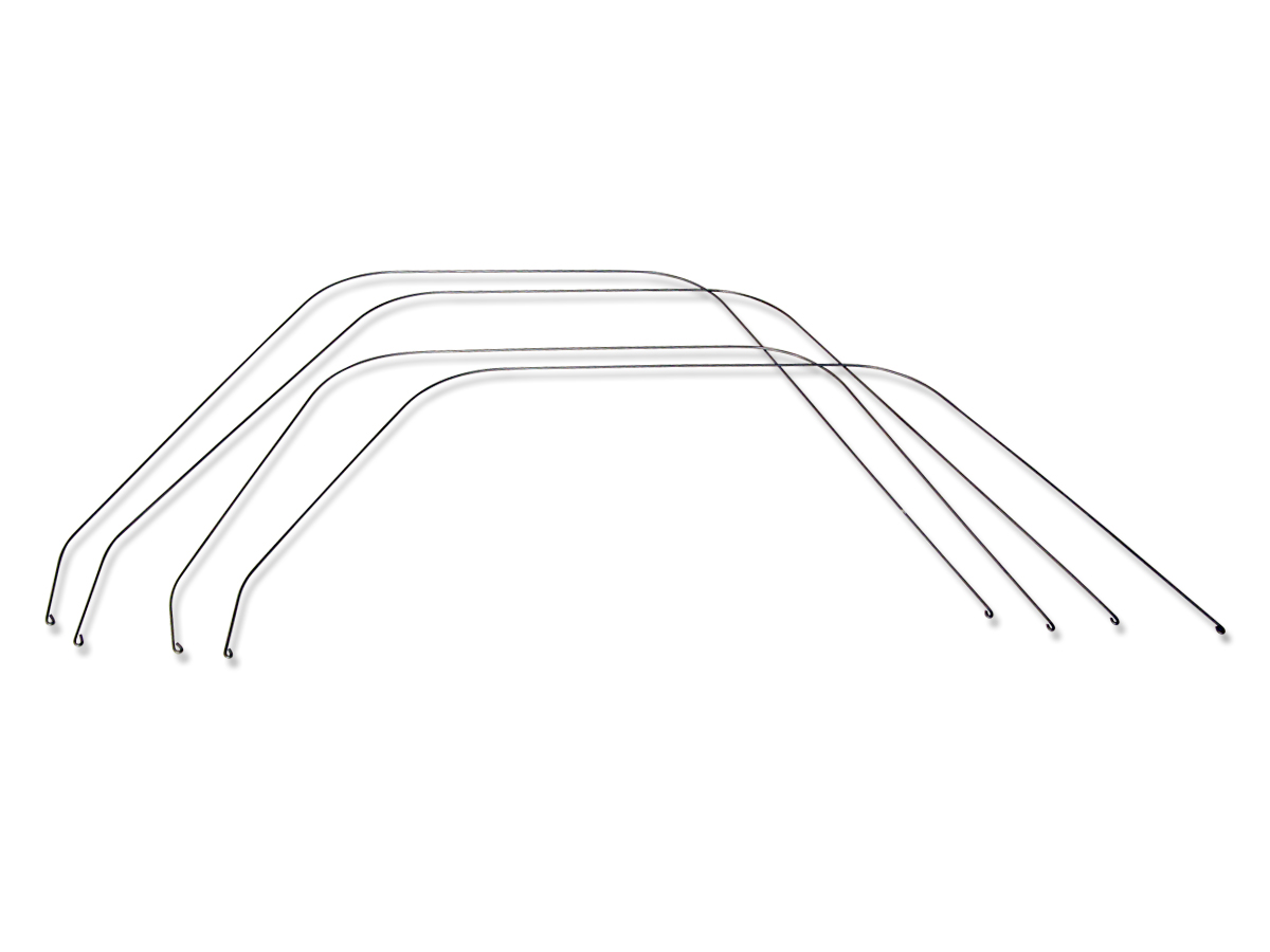 (image for) 64-66 STANDARD SEAT LISTING OR BOLSTER WIRES - SET OF 4 - Click Image to Close