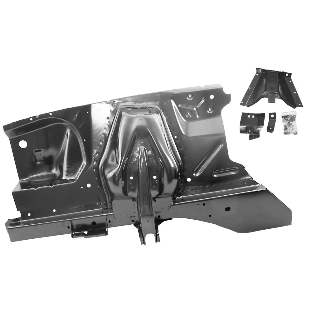 (image for) 65-66 RH SHOCK TOWER WITH FENDER APRONS - COMPLETE