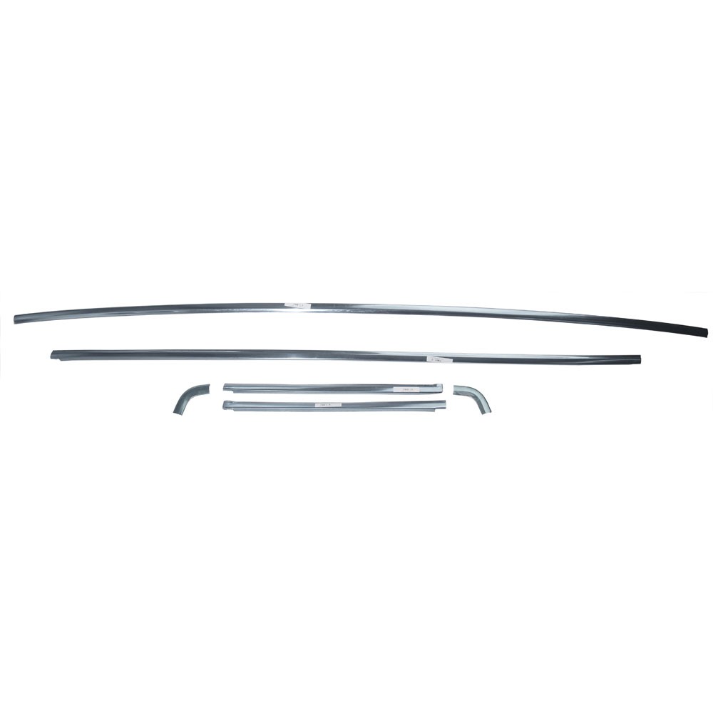 (image for) 65-66 COUPE REAR WINDOW MOLDING KIT - 6 PCS - Click Image to Close