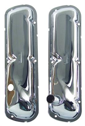 (image for) 65-67 260-289-302-351W CONCOURS CHROME VALVE COVERS - Click Image to Close