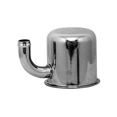 (image for) 65-66 EXACT REPRO OIL BREATHER CAP EMISSIONS CHROME - CLOSED