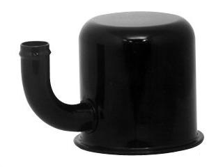 (image for) 65-66 EXACT REPRO OIL BREATHER CAP EMISSIONS BLACK - CLOSED
