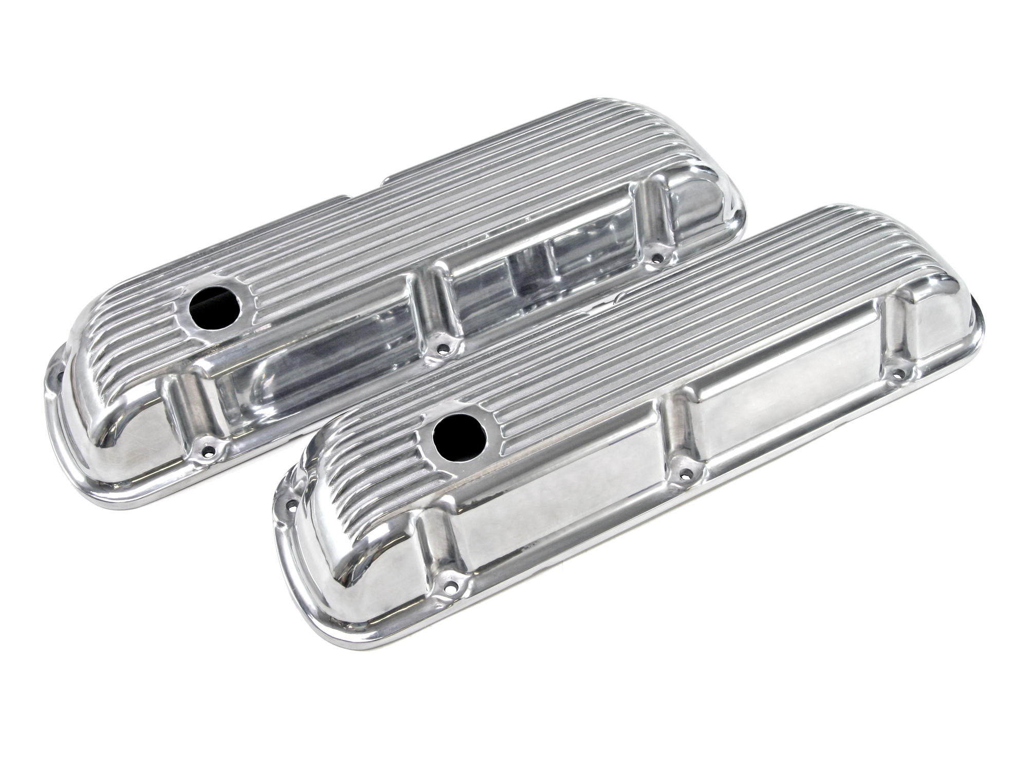 (image for) 64-73 ALUMINUM FINNED VALVE COVERS - 260-289-302-351W - Click Image to Close