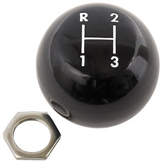 (image for) 65-67 3 SPEED STANDARD SHIFT KNOB - Click Image to Close