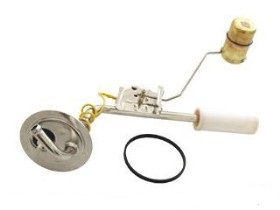 (image for) 64-67 FUEL SENDING UNIT WITH BRASS FLOAT - 5/16" - Click Image to Close