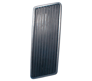 (image for) 65-68 GAS ACCELERATOR PEDAL PAD WITH TRIM - Click Image to Close