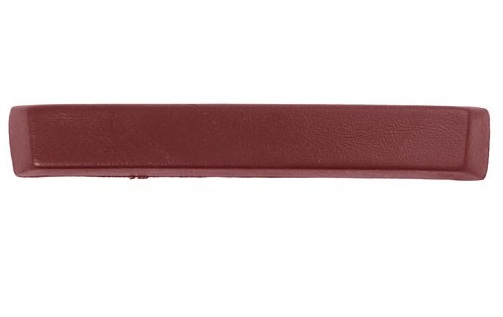 (image for) 66 ARM REST PAD - DARK RED - Click Image to Close
