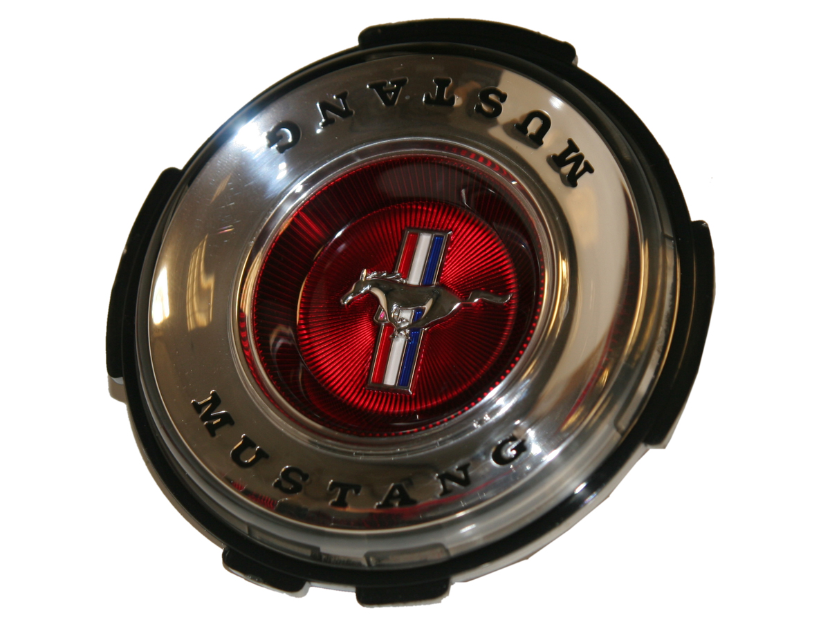 (image for) 67 HUB CAP CENTER - RED - Click Image to Close