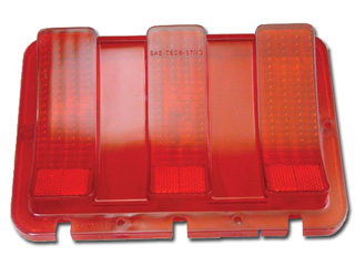 (image for) 67-68 TAIL LIGHT LENS WITH FoMoCo - FORD TOOLING - Click Image to Close