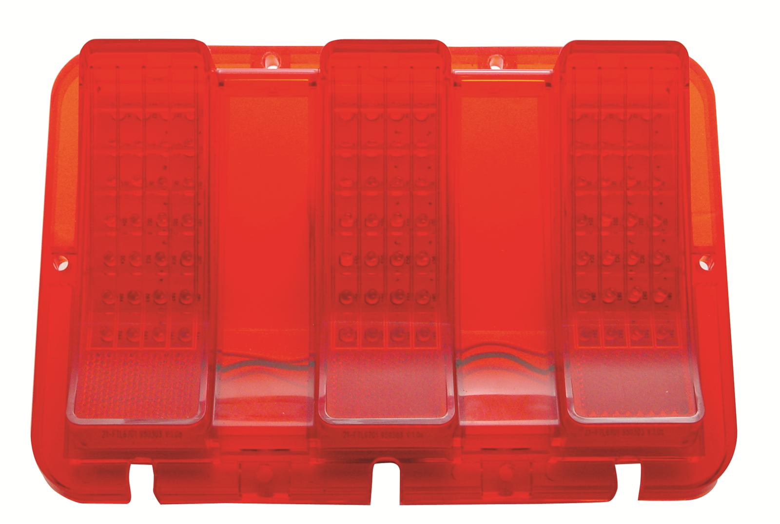 (image for) 67-68 LED TAIL LIGHT LENS ASSEMBLY - Click Image to Close