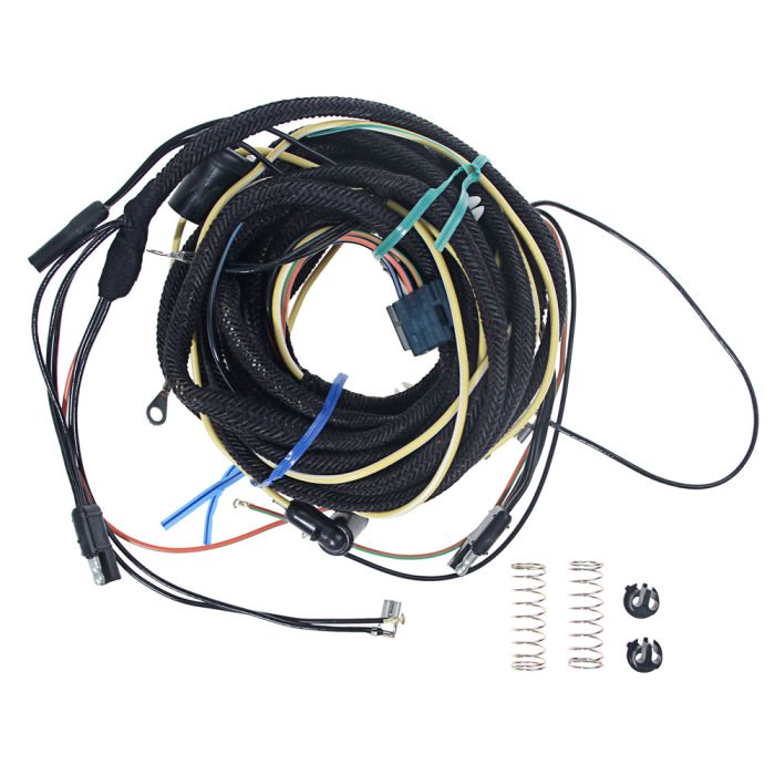 (image for) 67 TAIL LIGHT WIRING HARNESS - COUPE & FASTBACK W/O LOW FUEL, WI - Click Image to Close