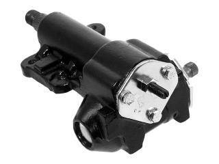 (image for) EARLY 67 STEERING GEAR BOX WITH SHORT SHAFT, 1" SECTOR, 16:1 RAT - Click Image to Close