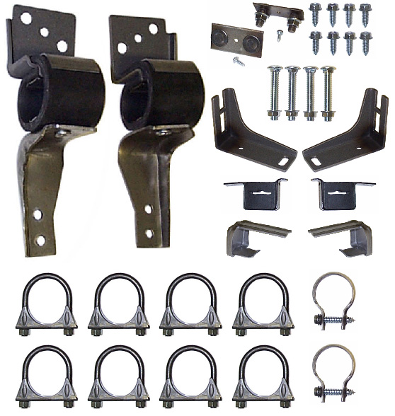 (image for) 67-69 DUAL EXHAUST 2" HANGER KIT - Click Image to Close
