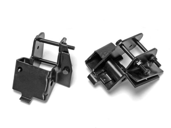 (image for) 67 390/428 MOTOR MOUNT FRAME BRACKETS - PAIR - Click Image to Close