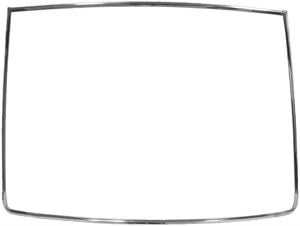 (image for) 67-68 FASTBACK REAR WINDOW MOLDING KIT - REPRODUCTION - Click Image to Close