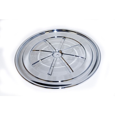 (image for) 67-70 390, BOSS 302, CJ- CHROME AIR CLEANER LID - Click Image to Close