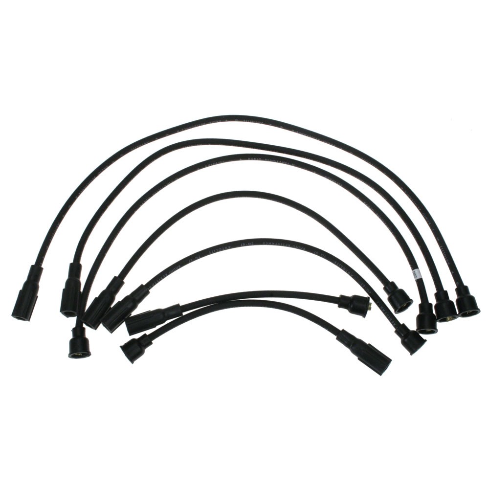 (image for) 68-71 6 CYL SPARK PLUG WIRES PRINTED "AUTOLITE"