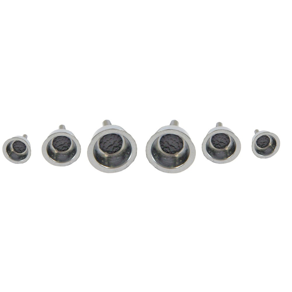 (image for) 68-69 STEERING WHEEL HORN PANEL BEZEL BUTTONS - 6 PCS - Click Image to Close