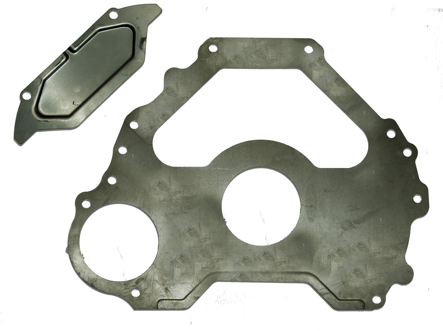 (image for) 68-73 SMALL BLOCK 302/351 C4 TRANSMISSION SPACER PLATE - ( FITS - Click Image to Close