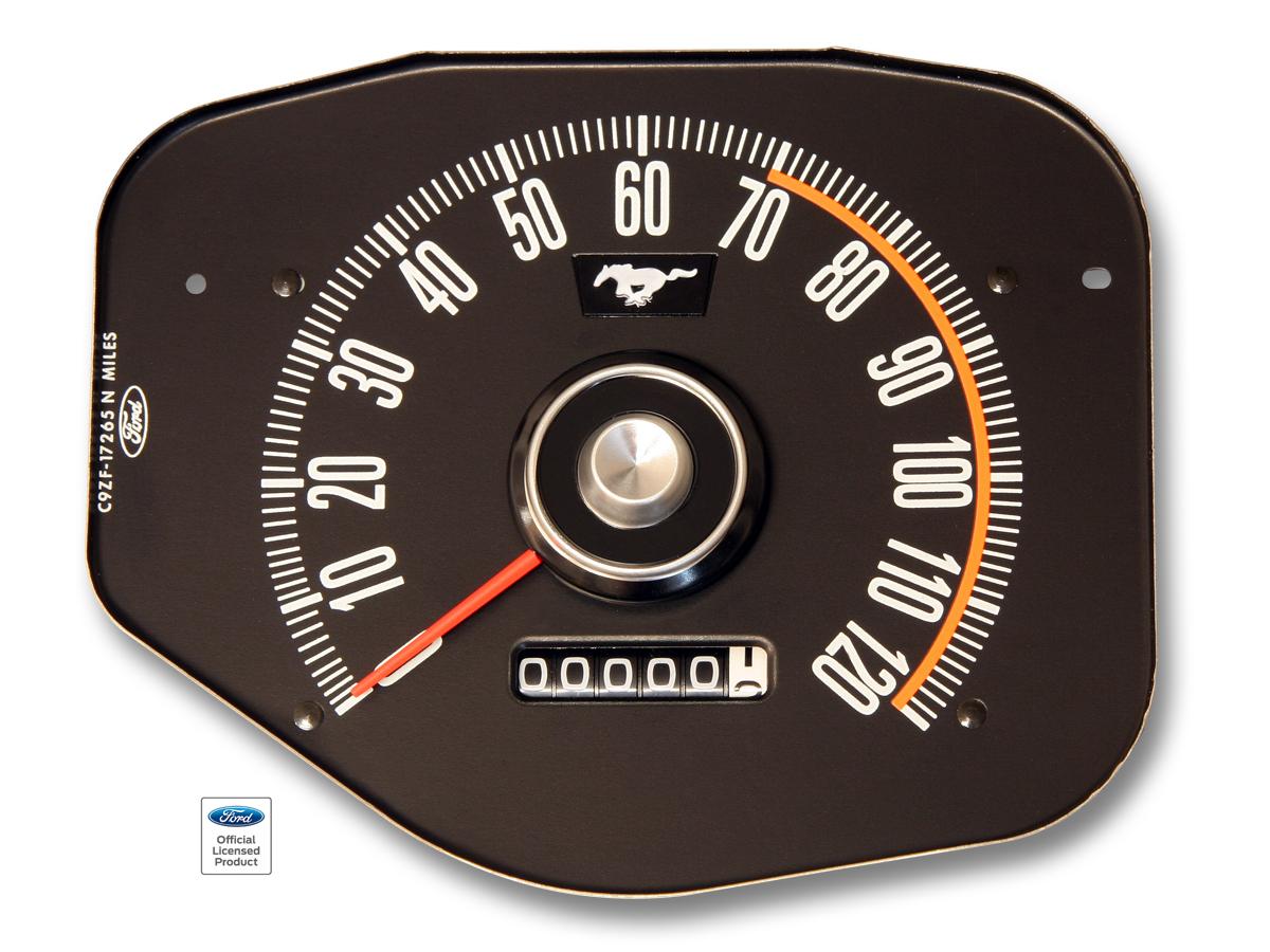 (image for) 69 SPEEDOMETER - BLACK FACE - Click Image to Close