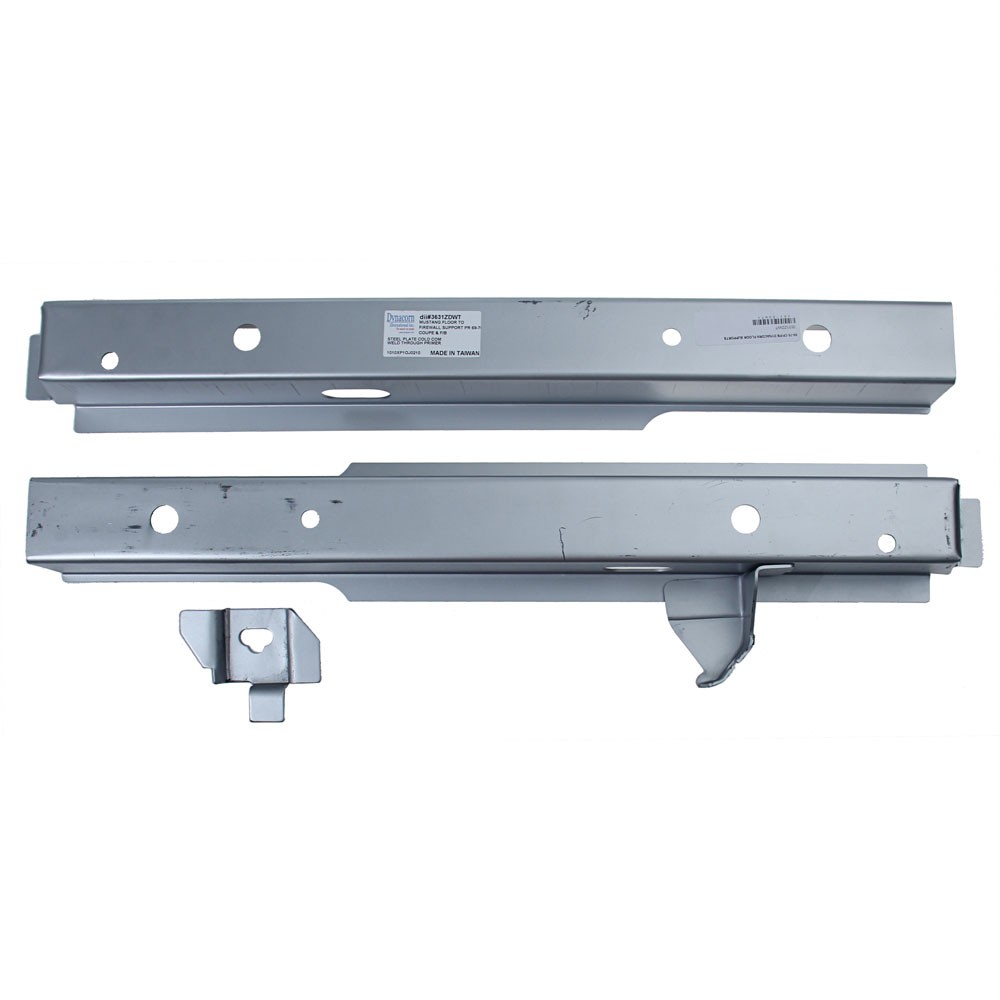 (image for) 69-70 COUPE / FASTBACK FLOOR TO FIREWALL FRAME SUPPORTS - PAIR - Click Image to Close