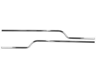 (image for) 69-70 DELUXE MACH 1 STAINLESS STEEL DOOR TRIM - PAIR - Click Image to Close