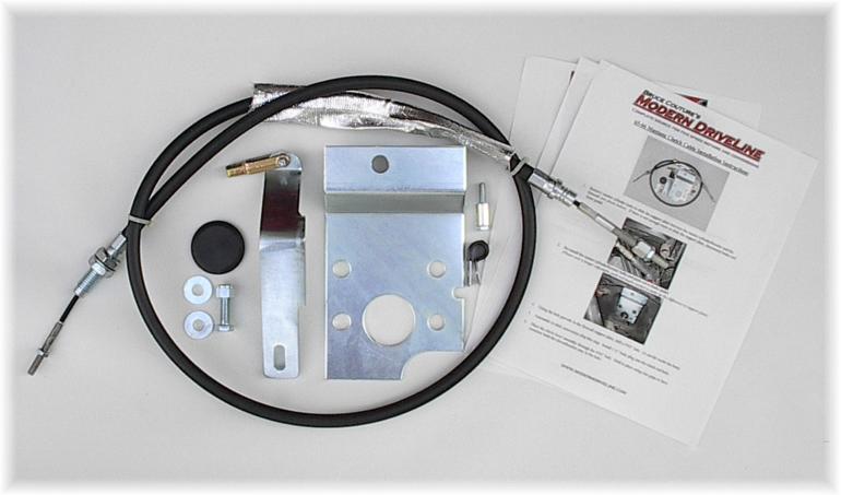 (image for) 67-68 CLUTCH CABLE CONVERSION KIT - Click Image to Close