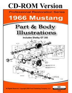 (image for) 66 MUSTANG PARTS & BODY ILLUSTRATIONS - Click Image to Close