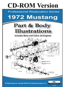 (image for) 72 MUSTANG PARTS & BODY ILLUSTRATIONS - Click Image to Close