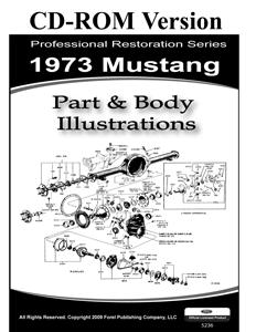 (image for) 73 MUSTANG PARTS & BODY ILLUSTRATIONS - Click Image to Close