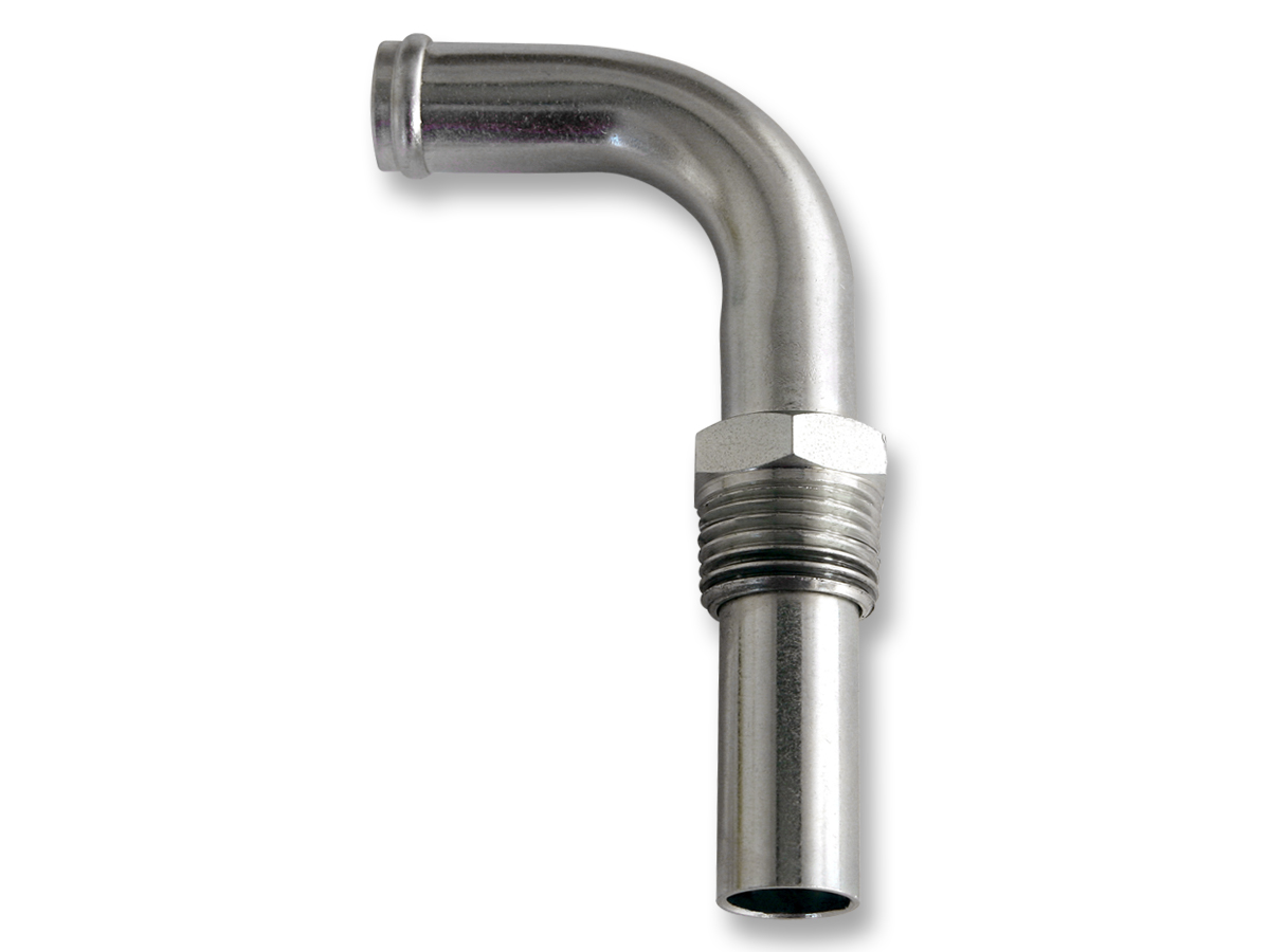 (image for) 69-70 WATER ELBOW - 428 - SILVER ZINC