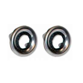(image for) STAINLESS STEEL DOOR LOCK GROMMETS, PAIR - Click Image to Close