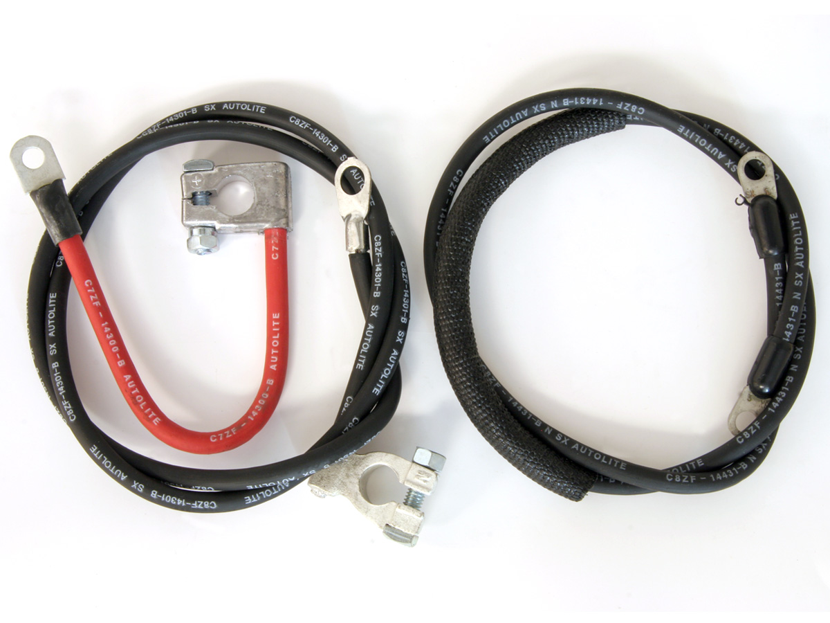 (image for) 70-71 HD BATTERY CABLE SET - Click Image to Close