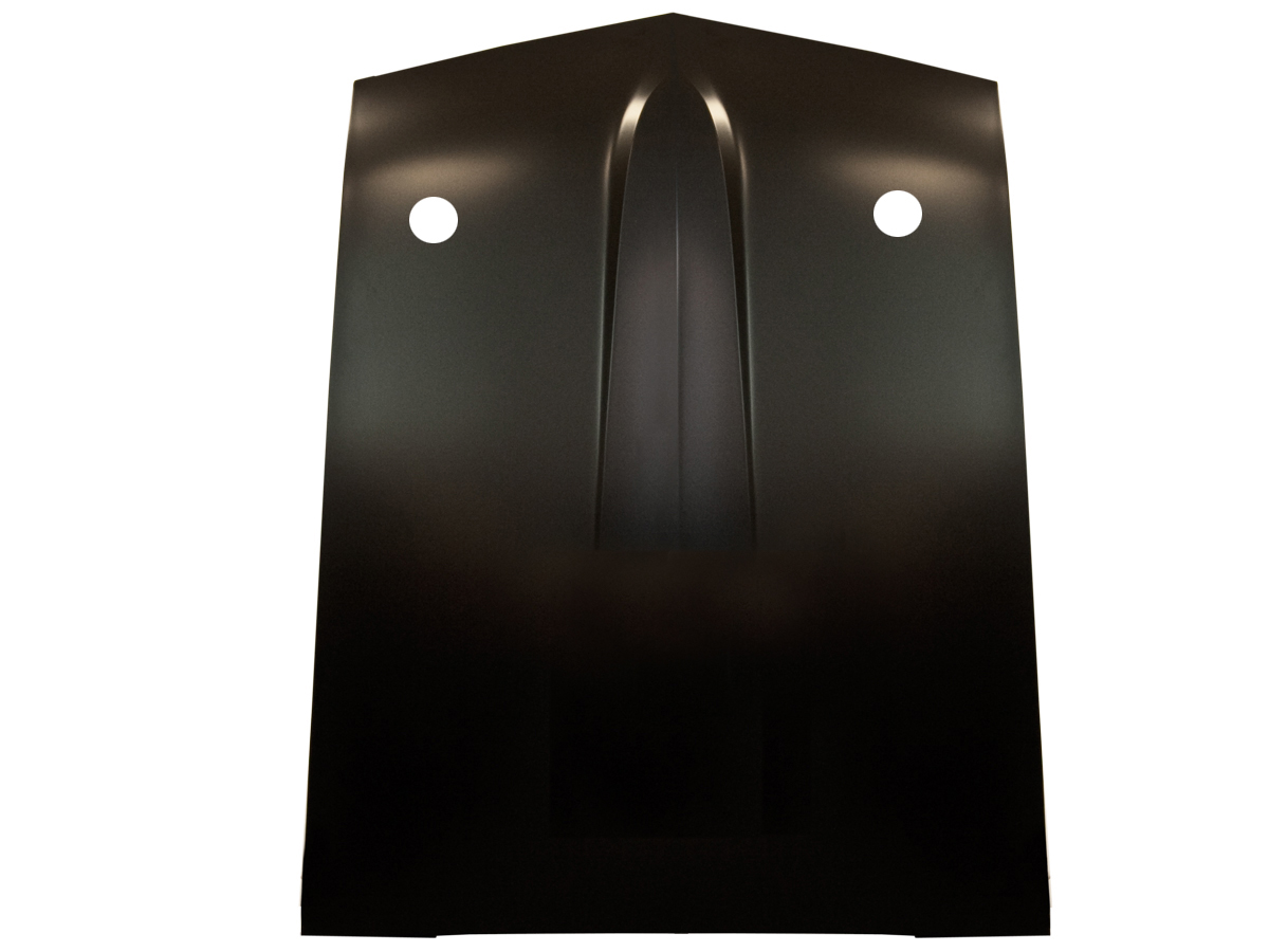 (image for) 70 MUSTANG HOOD WITH TWIST LOCK HOLES CUT - Click Image to Close