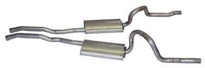 (image for) 1970 EXHAUST (OEM 351/428 Mach1 exhaust sys - Without staggered - Click Image to Close