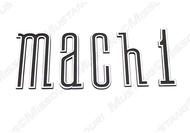 (image for) 70 MACH 1 TRUNK LETTER SET - Click Image to Close
